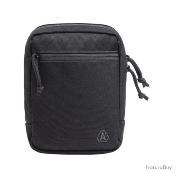 Pochette velcro accessoires DELTA 16 x 22 cm noir