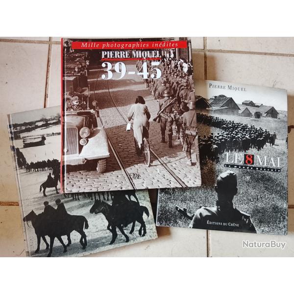 Lot 3 livres reli� th�me 2 �me guerre mondiale