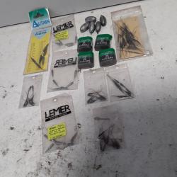 Lot olivettes et plombs