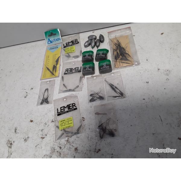 Lot olivettes et plombs