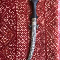 Koumia marocaine berb&egrave;re argent massif