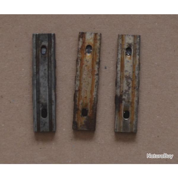 un Lot 3 lames chargeur mauser K98 WW2   L3