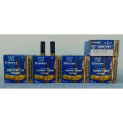 Lot de 125 Cartouches CLEVER T2 Competition SKEET.