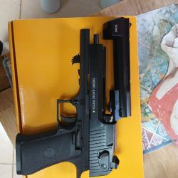 Deseart eagle 6 mm co2 cal. 6mm. Airsoft marquage et crose sigleDeasart eagle