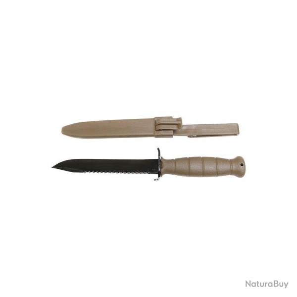 COUTEAU GLOCK FDE AVEC SCIE