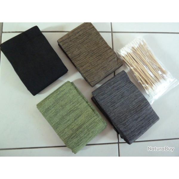 Chaussette Fusil de Chasse - Chaussette Protection Couverture - lot de x4 + coton tige