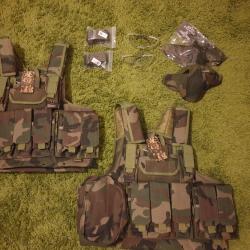 Gilet tactique et protection