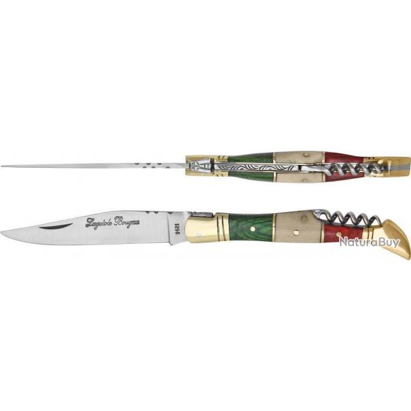 COUTEAU LAGUIOLE DRAPEAU ITALIEN   2026 N