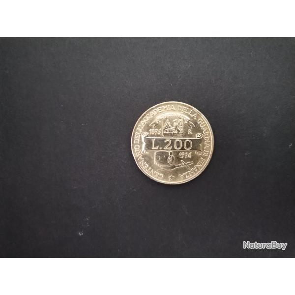 Pi�ce comm�morative italie 100 ans Acad�mie Garde des Finances