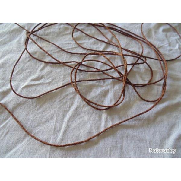 cordons casque allemand  plaque identit� WW2 seconde guerre 80cm