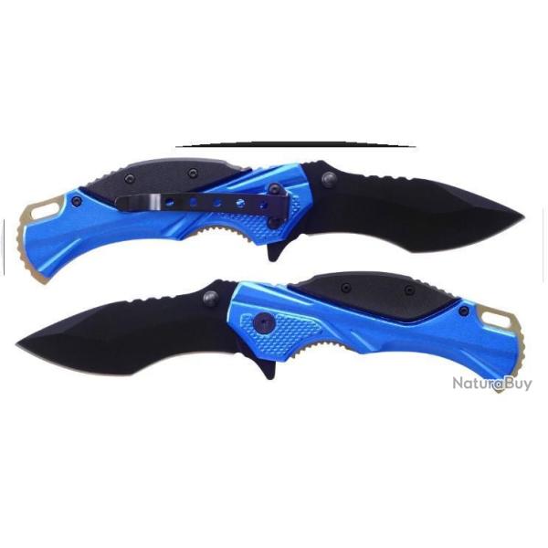 ROBUSTE  COUTEAU DE POMPIER  OUVERTURE  UNE MAIN   9 2026  M