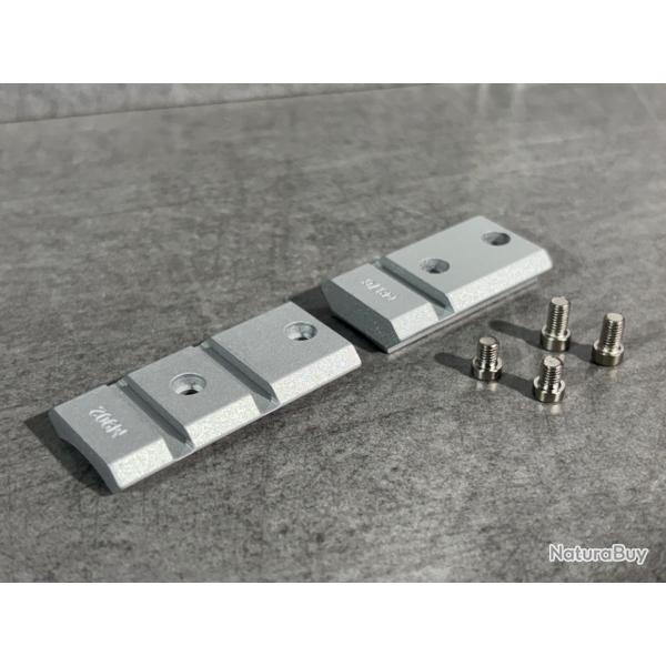 Embases WARNE Silver pour HOWA 1500