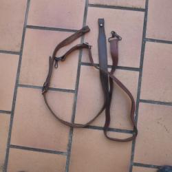 2 bretelles en cuir
