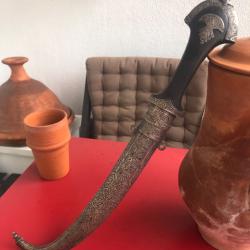 Koumya poignard marocain berb&egrave;re Ethnique argent