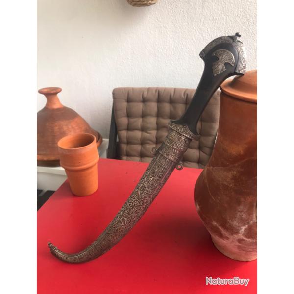 Koumya poignard marocain berb�re Ethnique argent