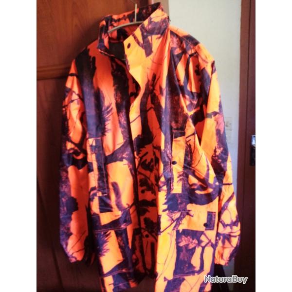Veste de pluie chasse " Percussion" 2 XL
