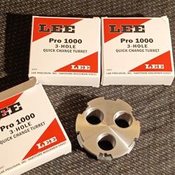 Plateau lee  3 outils pour presse Lee pro 1000