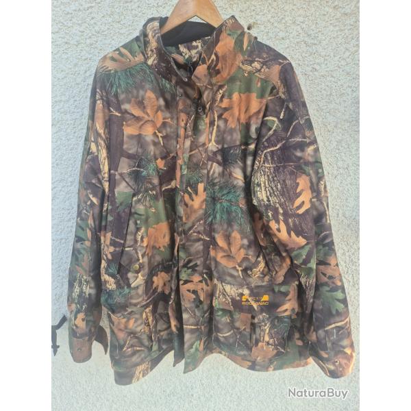 veste solognac silencieuse camo