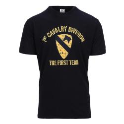 Tee Shirt 1st Cavalry Division (Couleur Noir, Taille L)