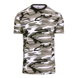 Tee-shirt camouflage 100% coton (Couleur Camouflage Urban, Taille 3XL)