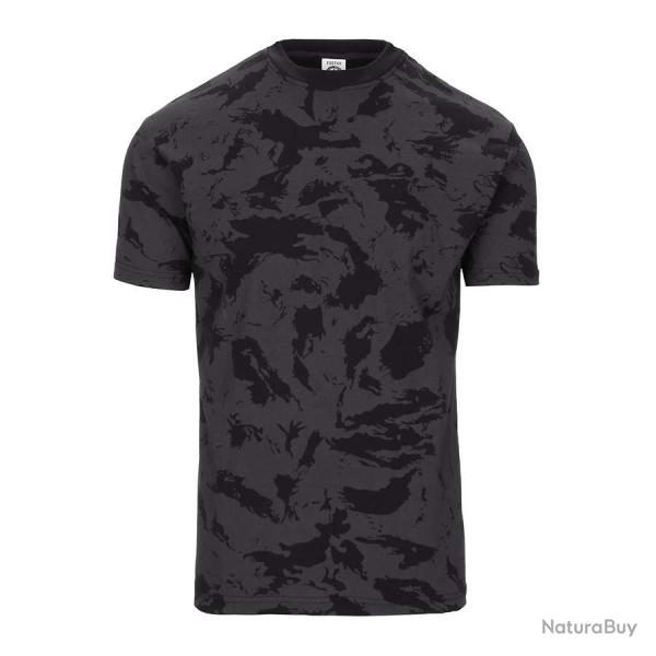 Tee-shirt camouflage 100% coton (Couleur Camouflage Night, Taille XL)