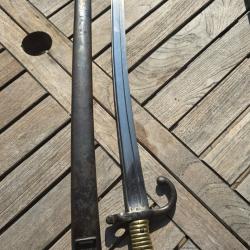 Sabre-ba&iuml;onnette Chassepot 1873