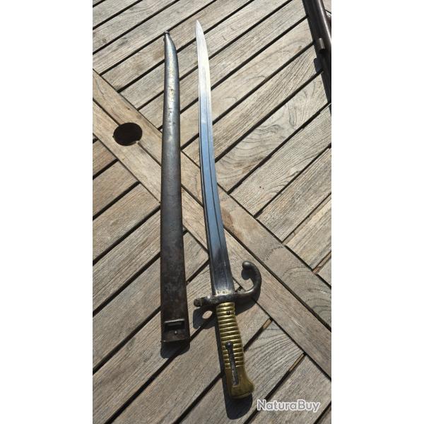 Sabre-ba�onnette Chassepot 1873