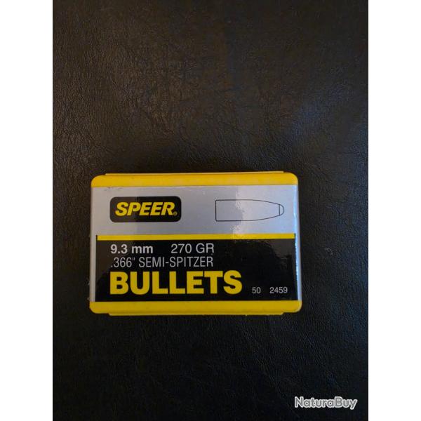 50 ogives SPEER CAL 9,3