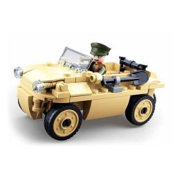 Sluban WWII : Vehicule amphibien allemand - M38-B0690
