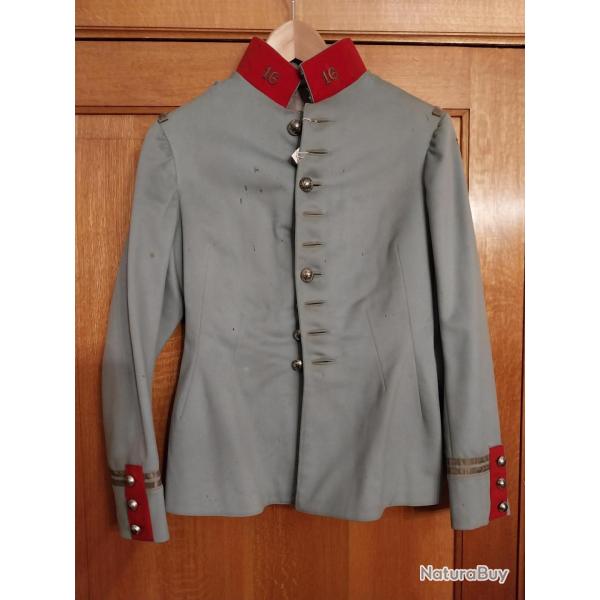 Veste tunique officier 16 i�me chasseur � cheval France