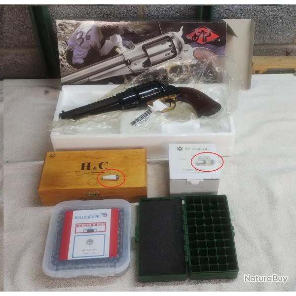Ensemble Poudre Noir calibre-36