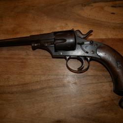 REICHREVOLVER 1879 dat&eacute; 1881 fabrication S&S.V.C. SUHL en 10.6mm