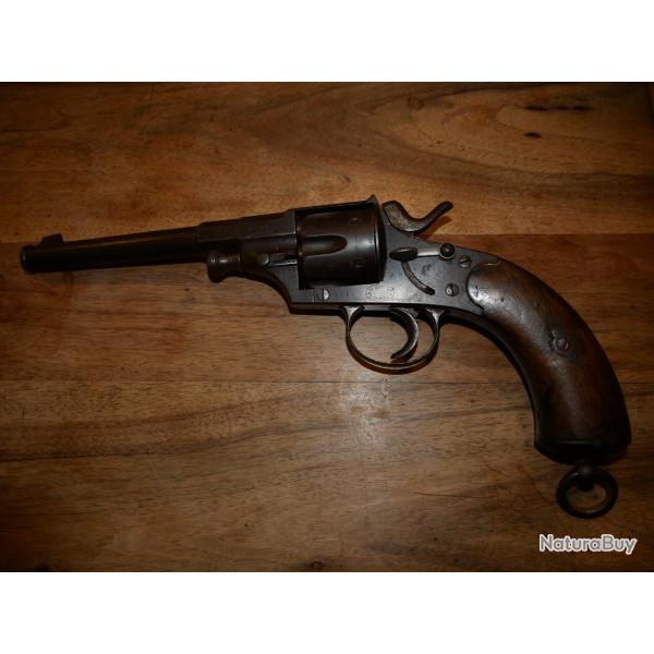 REICHREVOLVER 1879 dat� 1881 fabrication S&S.V.C. SUHL en 10.6mm