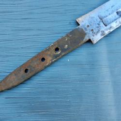 Lot de deux lames de glaive d'artillerie mle 1816