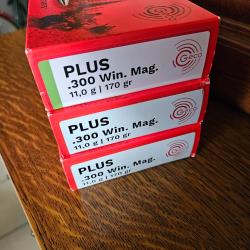 Geco Plus 300 Win Mag lot de 53 cartouches