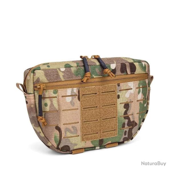 Pochette Tactique Molle Compacte Nylon 1000D Camouflage Accessoires Airsoft Outdoor