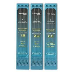 Bas de ligne Silverfish maggot 15cm Drennan 16