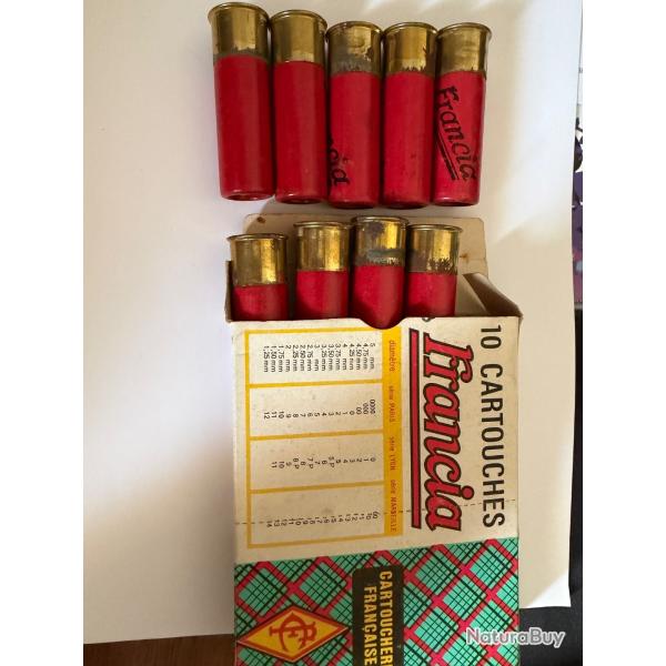 Cartouche francia calibre 16