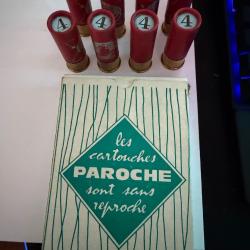 Cartouche Paroche calibre 16