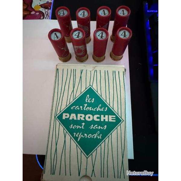 Cartouche Paroche calibre 16