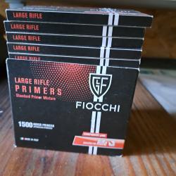 1 lot de 2250 amorces fiocchi large rifle