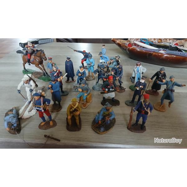 Lot de soldats en plomb ww1
