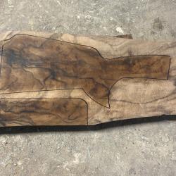 Noyer &eacute;bauche brute