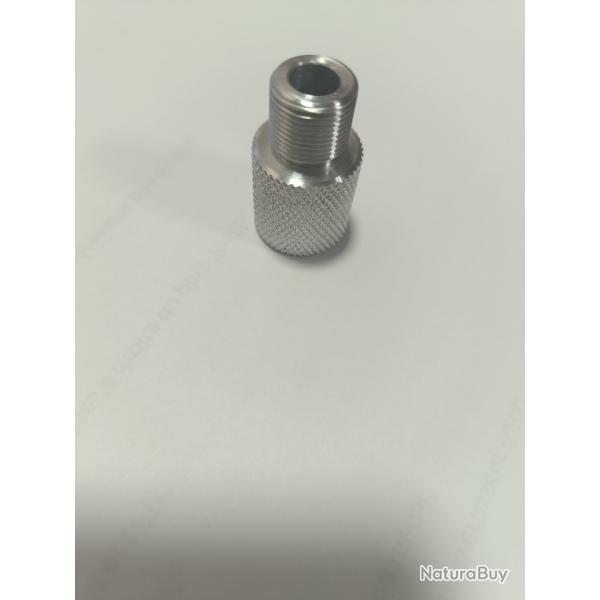 adaptateur silencieux 1/2 20 F sur 1/2 28 M