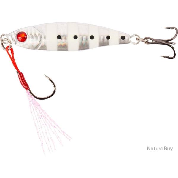 Jig Mustad Mezashi Micro Casting 10g 7cm 10g Silver Glow