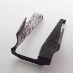 Correcteur de hausse KOREX pour fusil K31 Schmidt Rubin - Plaque de r&eacute;glage fine