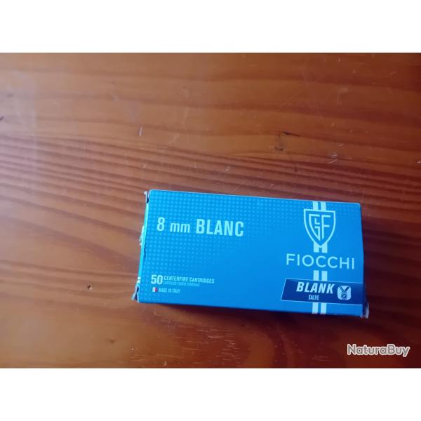 50 munitions 8mm � blanc