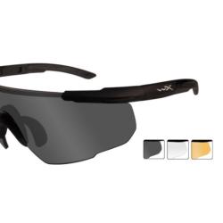 Lunettes de protection balistique Saber Advanced noir &eacute;crans fum&eacute;/incolore/orange