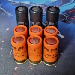 Lot de 9 cartouches de d&eacute;fense cal 12