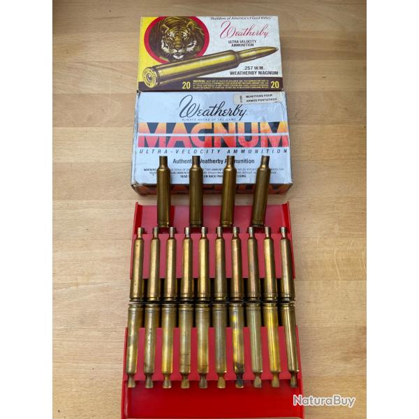 DOUILLES.257 WEATHERBY MAGNUM